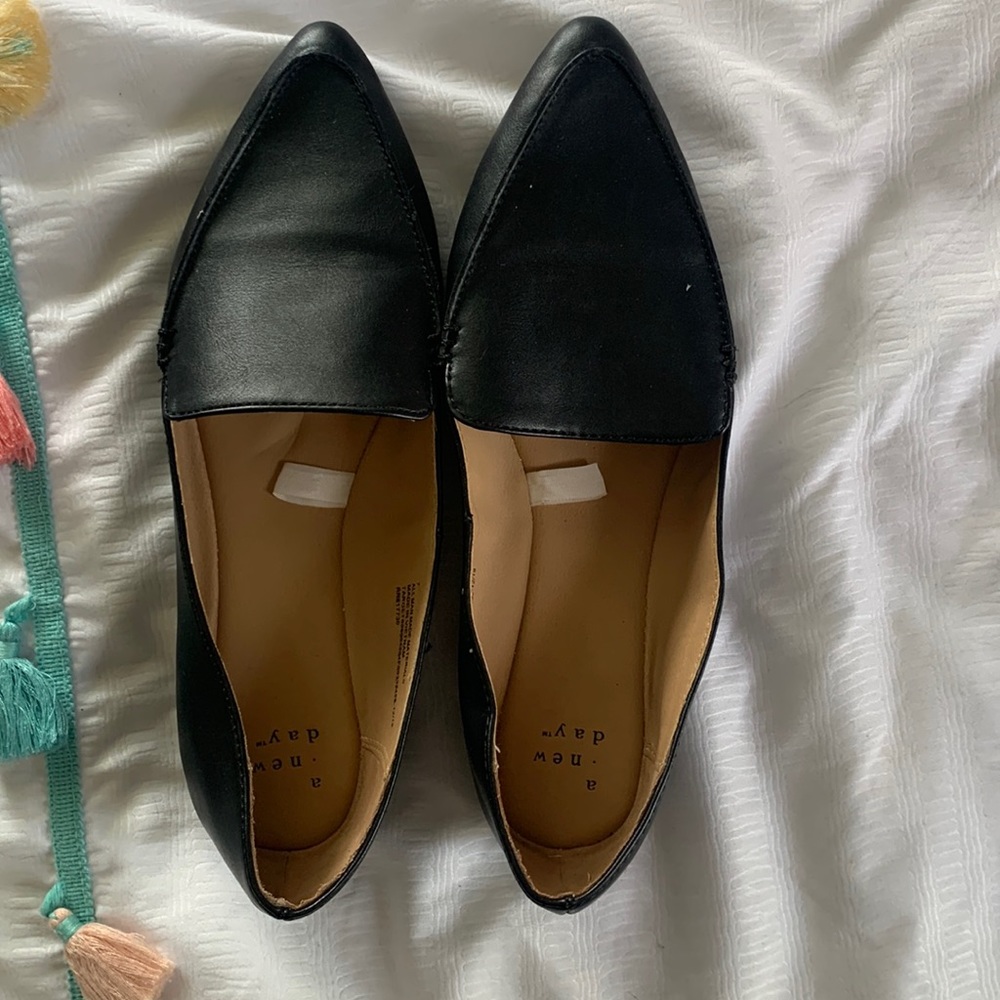 Black A New Day Business Professional Flats